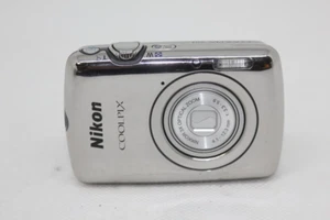 Nikon COOLPIX S01 Silver 10.1MP Digital Camera English Language From Japan Used - Picture 1 of 4