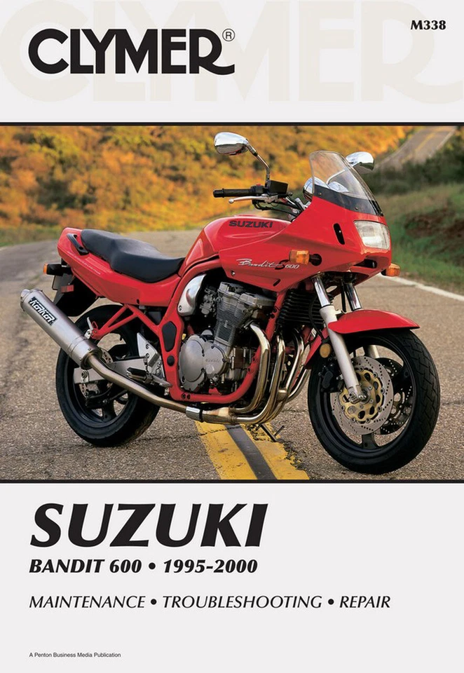 Manual de reparación/servicio Clymer '95-00 Suzuki GSF600 Bandit/GSF600S Bandit (M338) Foto 1 de 1