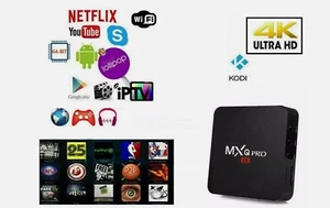 BOX TV  Smart Ultra HD 4K Porta USB HDMI WIRELESS Telecomando Incluso - Foto 1 di 14