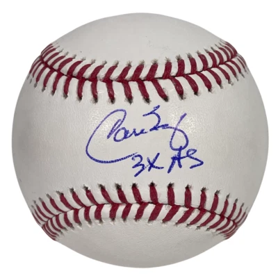 Carlos Baerga Signed ROMLB Baseball w/ 3x AS Beckett Witness BAS COA - Image 1 of 2
