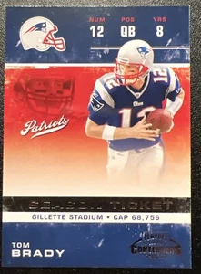 2007 Playoff Contenders - #59 Tom Brady - Picture 1 of 4