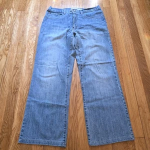 Jeans BlueStar donna 32/33 blu vita alta dritto gamba larga denim - Foto 1 di 12