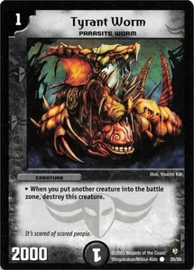 Duel Masters - Tyrant Worm 35/55 - Epic Dragons of Hyperchaos Regular - Bild 1 von 2
