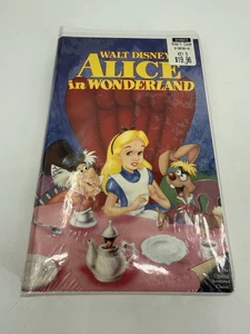 SEALED Walt Disney's Alice In Wonderland RARE Classics Black Diamond #036 VHS - Picture 1 of 9