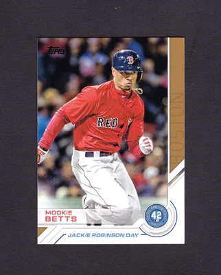 2017 Topps / Jackie Robinson Day #JRD-3 Mookie Betts [NM/MT] - Image 1 of 2