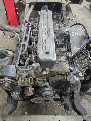 Dodge Ram 2500 3500 1994-1997 conjunto de motor 5,9 L 12 V Cummins 201 k OEM Foto 1 de 4