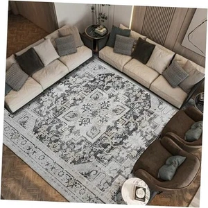 9x12 Area Rugs-Washable Non-Slip Area Rugs for Living Room, Dining Room, - Picture 1 of 8