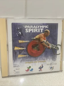 Paralympic Spirit Cd-rom - Rare - 1996 Atlanta Games - Windows - Picture 1 of 5
