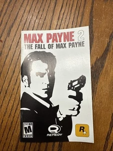 (Nur Handbuch) Max Payne 2 Fall Of Max Payne - Sony Playstation 2 makellos - Bild 1 von 2
