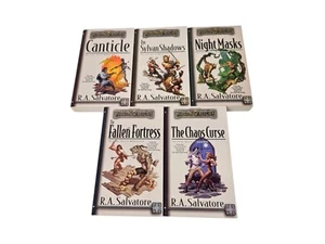 The Cleric Quintet Forgotten Realms Books Complete Series Set 1-5 R.A. Salvatore - Imagen 1 de 8