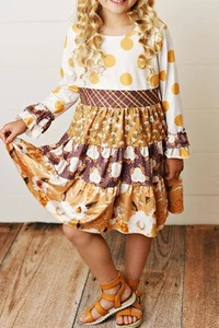 Brittany Mustard Dress - Picture 1 of 3