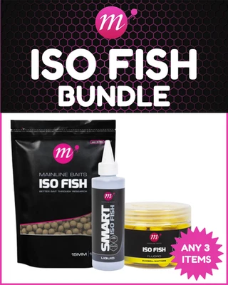 BILLING TACKLE Mainline ISO Fish Baits Bundle - Choose Any 3 Items. Perfect Session Pack