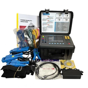 Power Quality Analyzer with Transient Records 150 Sets AC Current 0.10A~100A - Picture 1 of 18