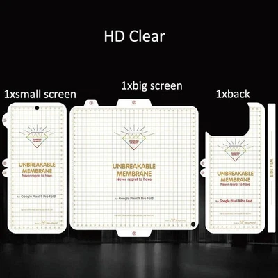 Hydrogel Film Transparent Soft Screen Protector For Google Pixel 9 Pro Matte HD - Image 1 of 4