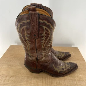 Tony Lama Women’s Western Cowboy Cowgirl Boots Style 1341-L Size 6 B - Imagen 1 de 7