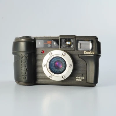 EXCELLENT Konica 現場監督 ( GENBAKANTOKU ) LENS 35 WB Point & Shoot Film... - Image 1 of 4