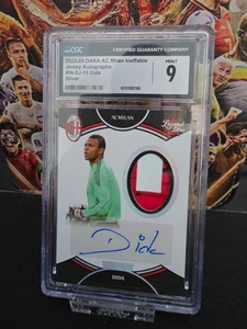 DIDA Patch Relic Autograph Legend Stars 02/29 DAKA AC Milan IN-SJ-15 CGC 9 - Picture 1 of 2