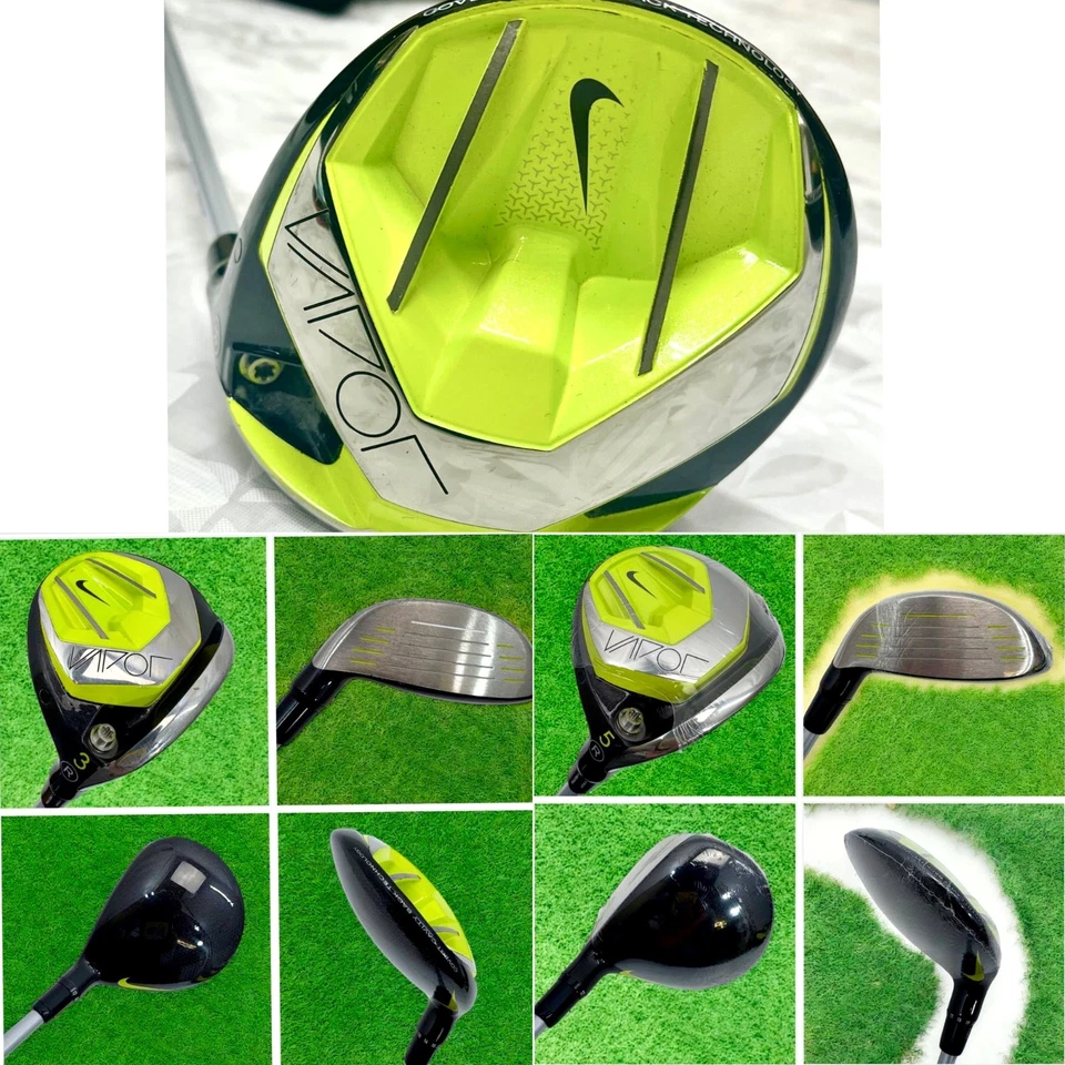 (New) (3x) Nike Vapor Speed 1, 3, 5, Woods R Flex Black / Volt Japan 🇯🇵 model - Image 1 of 4