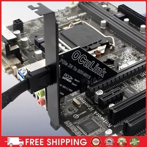 PCIe To SFF 8611&8612 Adapter Card PCIe 4.0X4/X1 To Oculink Adapter PCle4.0 - Afbeelding 1 van 18