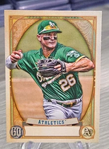 Placa de identificación faltante Matt Chapman 2021 Topps Gypsy Queen #134 Oakland Athletics - Imagen 1 de 3