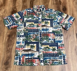 Reyn Spooner Small Mele Kalikimaka Hawaiian Camp Shirt 2018 Christmas - Picture 1 of 10