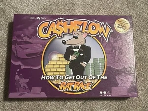 Juego de mesa CASHFLOW de Rich Dad Poor Dad autor Robert Kiyosaki, nuevo - Imagen 1 de 3