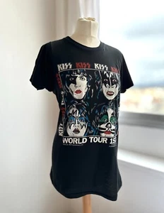 "1979 KISS WORLD TOUR" ★ Vintage/Original Concert T-SHIRT ★ SIZE S - Picture 1 of 13