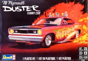 '70 Plymouth Duster Funny Car kit modello 1:24 kit kit Revell 4528 - Foto 1 di 2