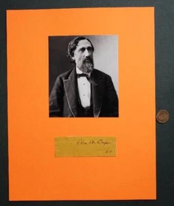 1875-83 Massachusetts Congressman William W. Crapo signed autograph & photo set- - Picture 1 of 1