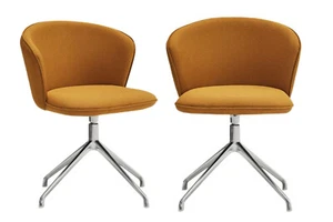 Coppia di sedie girevoli Add Chair Silla in senape - Foto 1 di 6