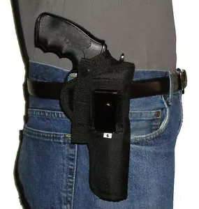 Funda EE. UU. H&R modelo 999 Sportsman 6 in cañón revólver .22 22 - Imagen 1 de 5