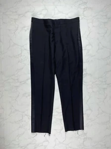 🔥70% OFF🔥 [SALE] Saint Laurent Black Wool Casual Pants Sz. US34 - Picture 1 of 8