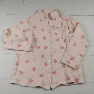 pajama set pants and shirt front buttons quilted size medium girls youth - Picture 1 of 12