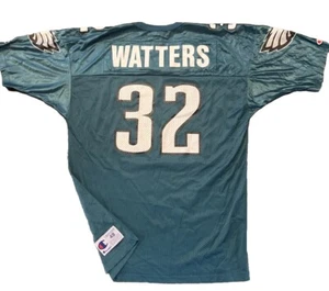 Philadelphia Eagles Ricky Watters jersey champion Mens Size 48 XL Green vintage - Picture 1 of 9