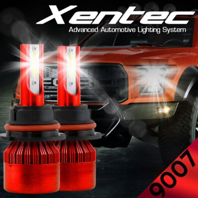 XENTEC LED HID Headlight kit 9007 HB5 White for 1997-2003 Pontiac Grand Prix - Image 1 of 4
