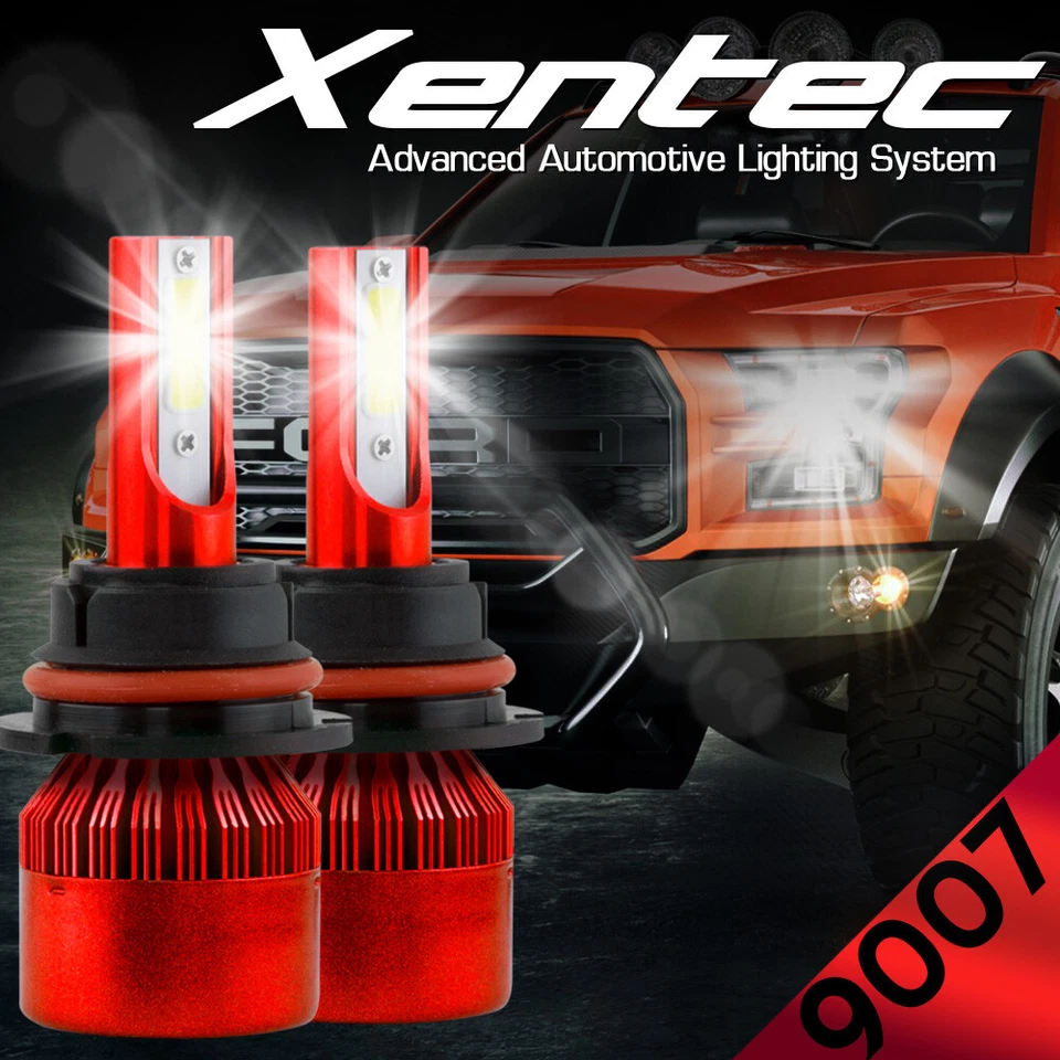 Kit faros LED HID XENTEC 9007 HB5 blanco para Pontiac Grand Prix 1997-2003 Foto 1 de 4
