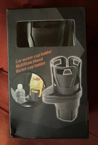 2-in-1 Multifunction Auto Car Seat Cup Holder Water Bottle Drink Coffee - NIB - Picture 1 of 6