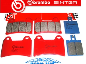 Brembo Sinter Front Rear Carbon Brake Pads Ducati Sport 620 2003 - Picture 1 of 9