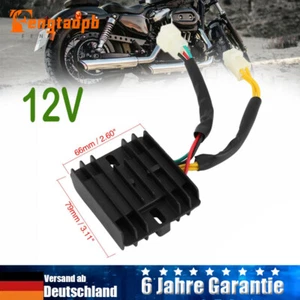 Universal 12V Spannungsregler Gleichrichter mit 3 Stiften für Motorrad Roller DE - Bild 1 von 7