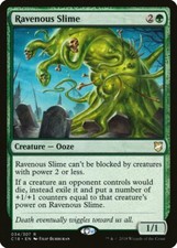 Ravenous Slime Commander 2018 NM Green Rare MAGIC THE GATHERING CARD ABUGames