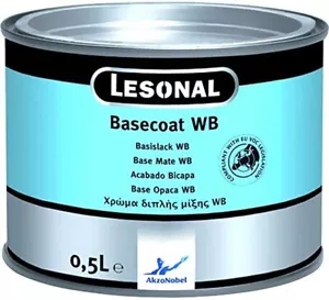 Lesonal WB 76 vernice arancione (rossa) a base acqua 0,5 litri - Foto 1 di 1
