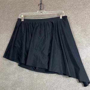 Torrid Swim Skirt Womens 18/20 30x17 Black Coastal Vacation Comfort - Picture 1 of 11