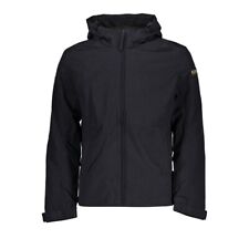 Napapijri Sporty Waterproof Hooded Jacket with Contrast Men's Details Authentic