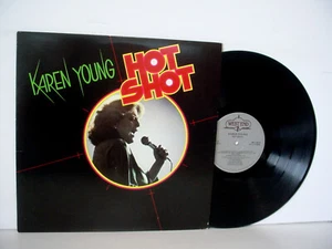 KAREN YOUNG Hot Shot Original LP from 1978 (WEST END WE 105). - Picture 1 of 3