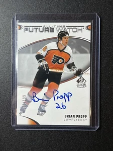 2020-21 Upper Deck SP Legends All Time Future Watch Auto /199 Brian Propp - Picture 1 of 2