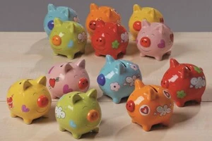 Sparschwein,Kindergeburtstag,Geld, Spardose Sparschwein bunt - Bild 1 von 1