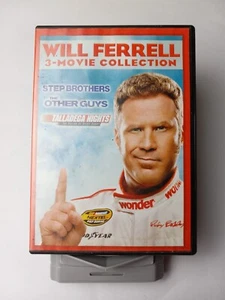 Will Ferrell 3-Movie Collection Step Brothers, The Other Guys, Talladega Nights - Picture 1 of 6