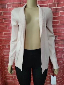 Ivanka Trump Moderate Sport Open Cardigan Sweater Women's Size S Pink NWT #02 - Picture 1 of 12