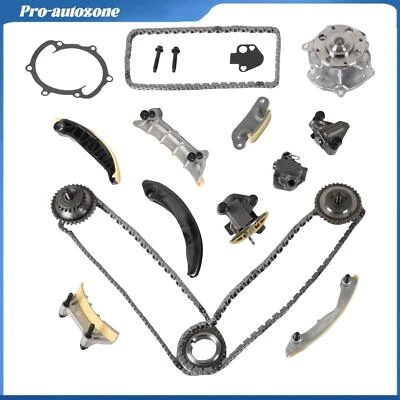 Timing Chain Kit Water Pump For 2007-2011 Cadillac STS 2011-2015 GMC Acadia 3.6L - Image 1 of 4