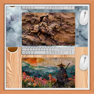 Samurai Mouse Pads 15.75" x 10" (2 Styles) - Picture 1 of 4